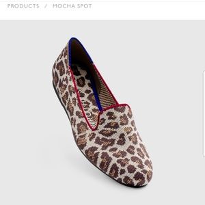 Rothys leopard loafers